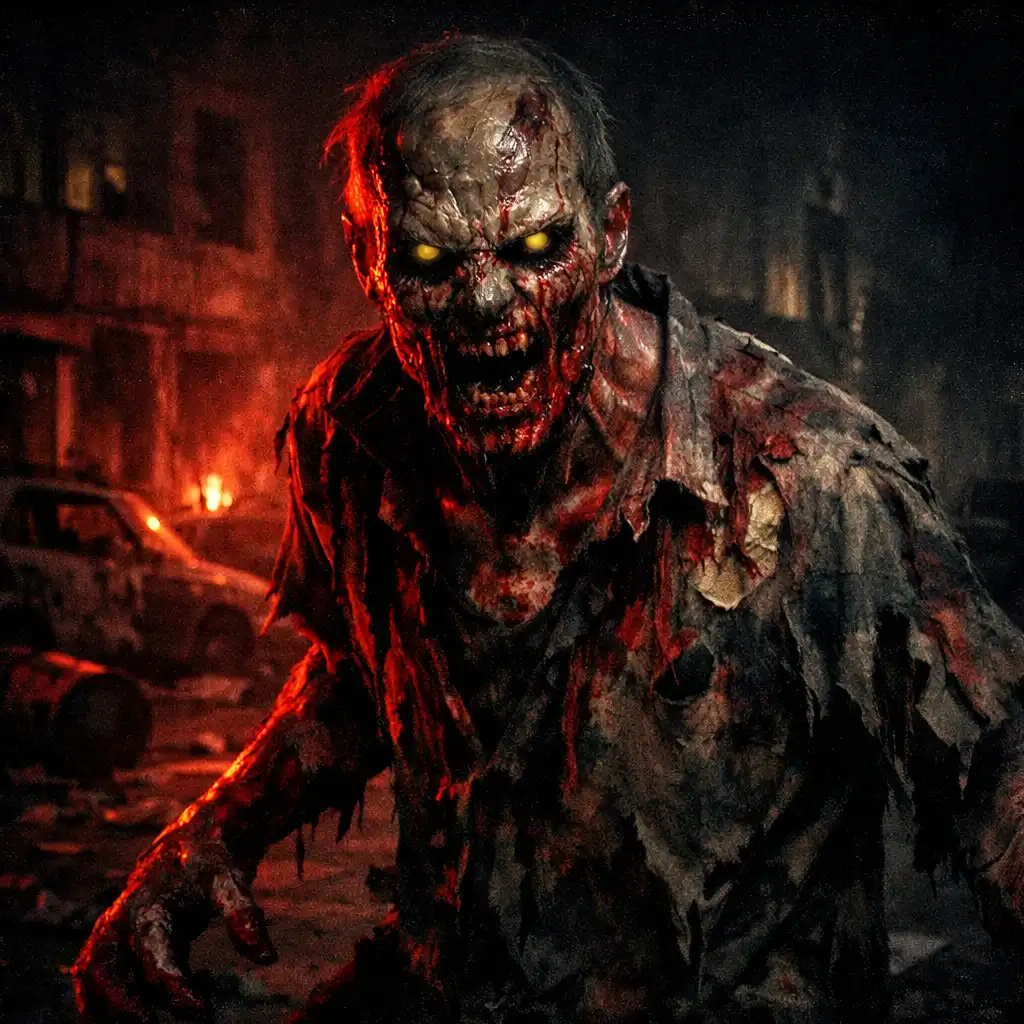 Zombie jako główne zagrożenie w grze zombie shooter